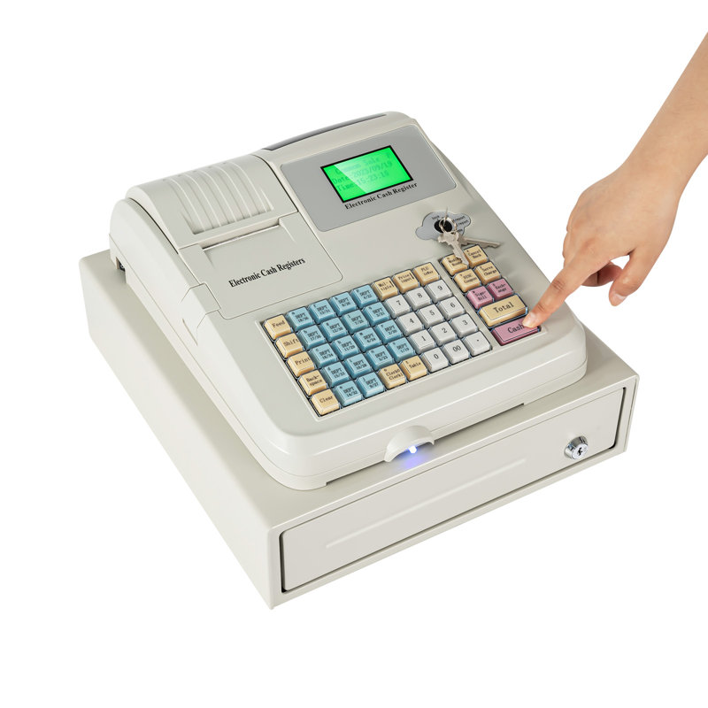 YaoTown 48 Keys Electronic Metal Cash Register Reviews Wayfair Canada